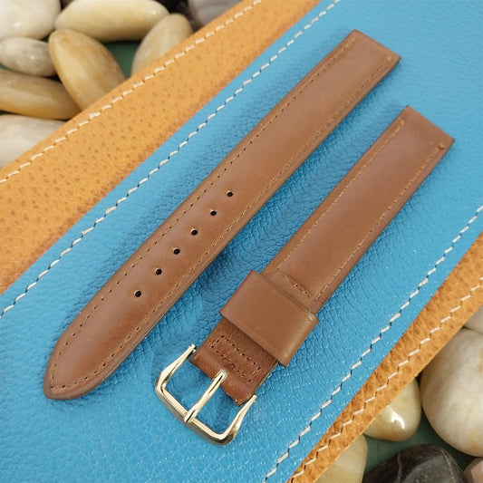 5/8" Kreisler Long Calfskin Leather Classic Unused nos 1950s Vintage Watch Band