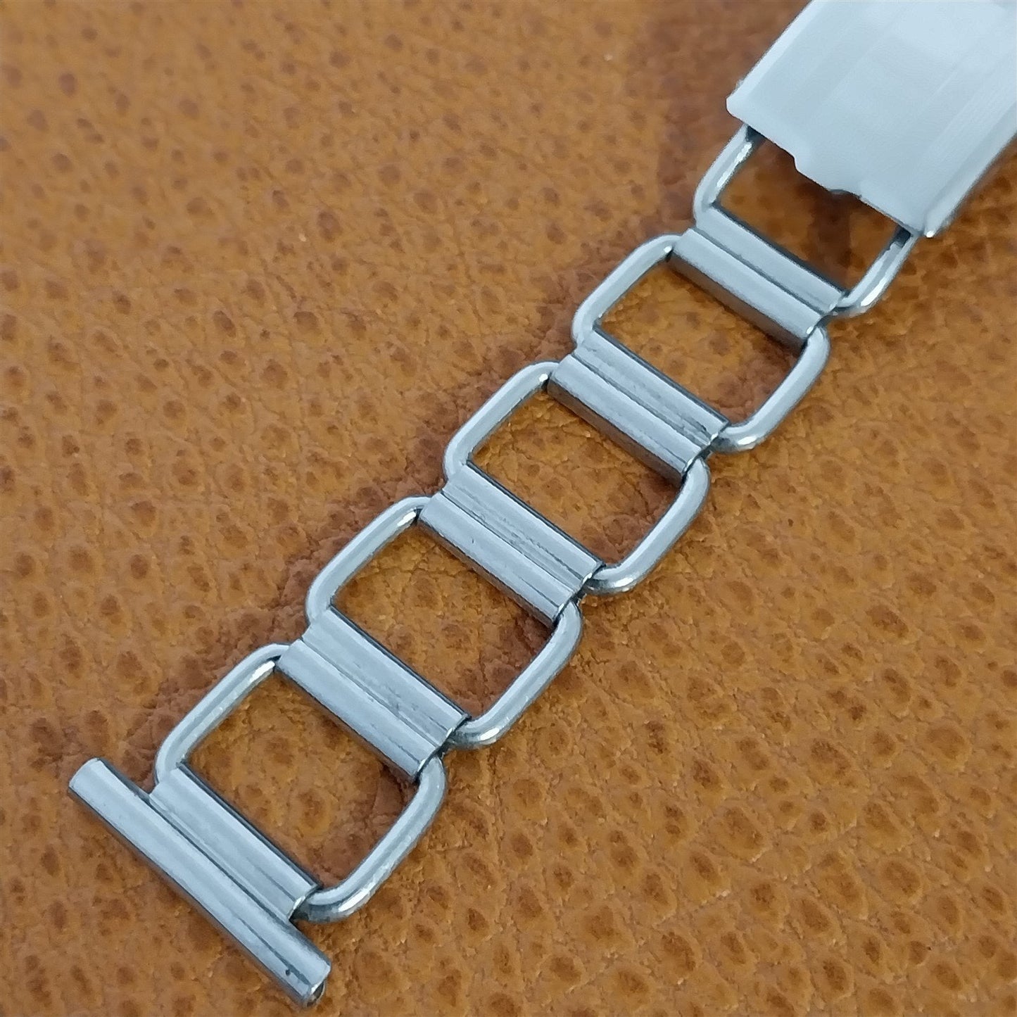 1930s Vintage 19mm 18mm 17mm 16mm Chrome Plate Ladder Link NOS Unused Watch Band