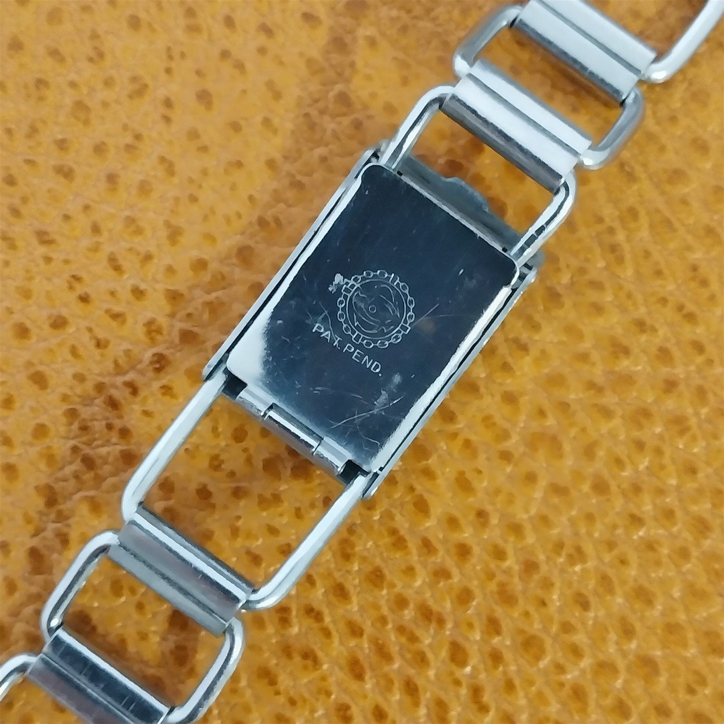 1930s Vintage 19mm 18mm 17mm 16mm Chrome Plate Ladder Link NOS Unused Watch Band