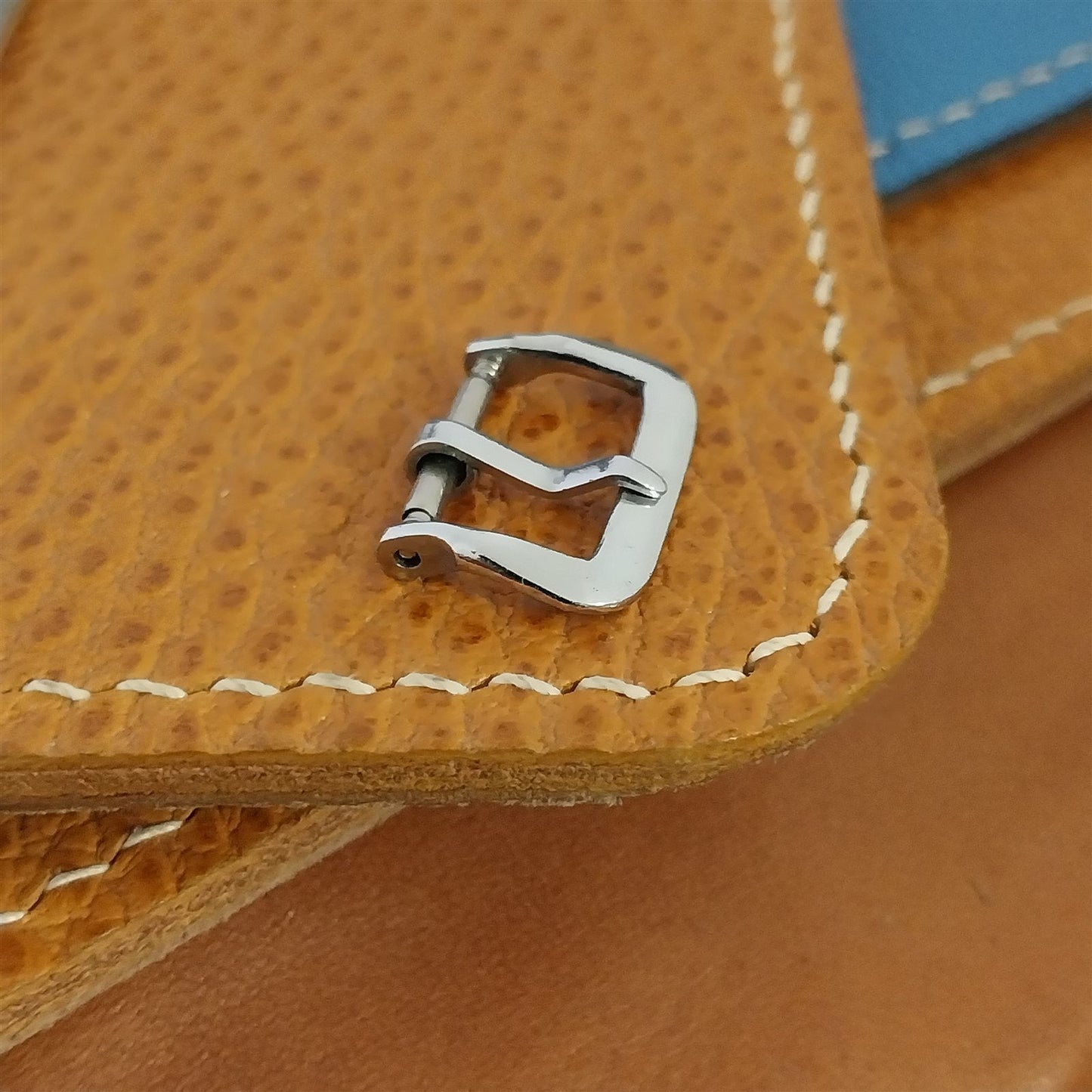 1/2" Silver-Tone Unused 1950s Vintage Watch Band Buckle