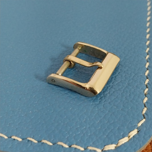Vintage 1950s-1960s Yellow Gold-Tone 16mm 5/8" Unused Watch Band Buckle