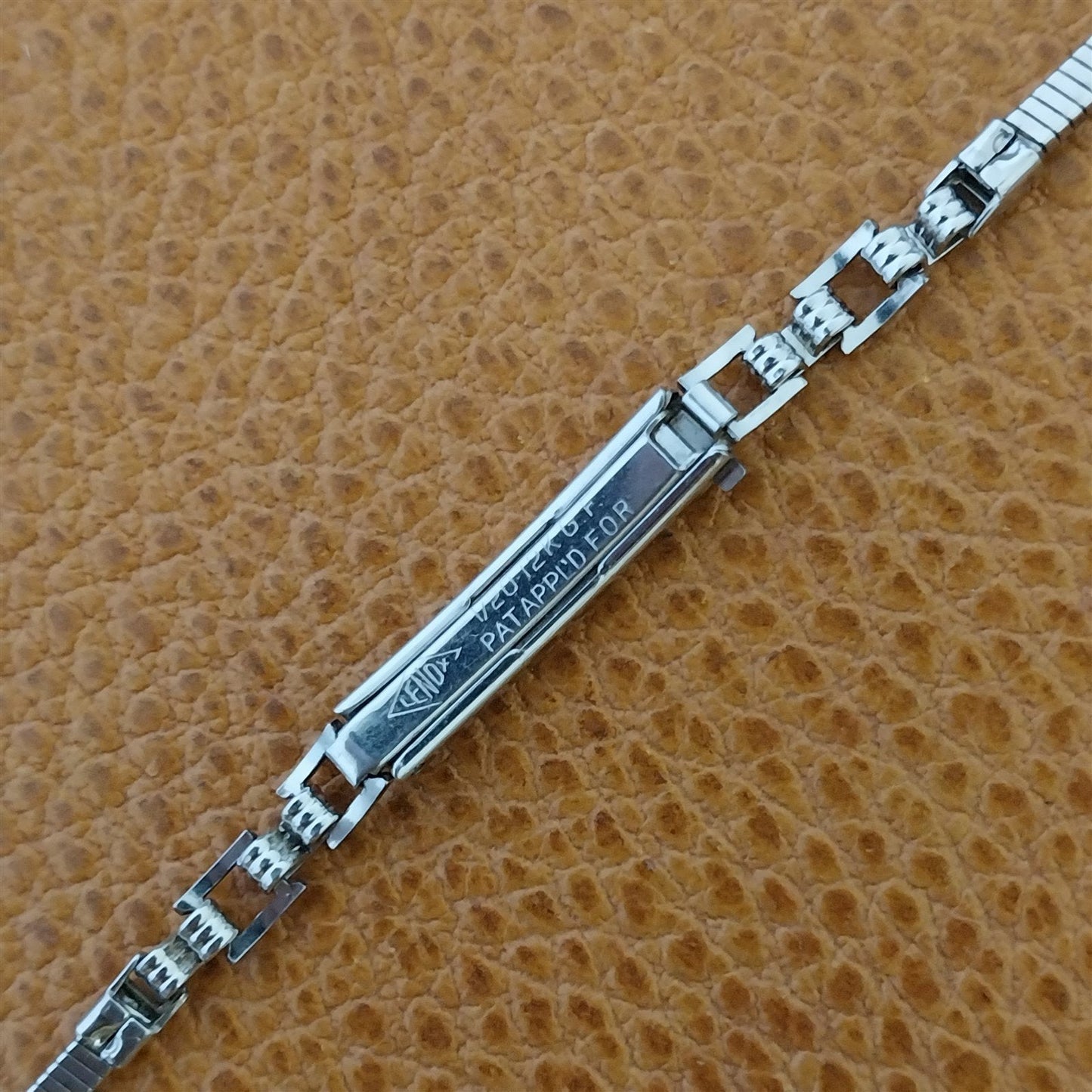 1930s Vintage Ladies AS 12k White Gold Filled Adjustable Watch Bracelet