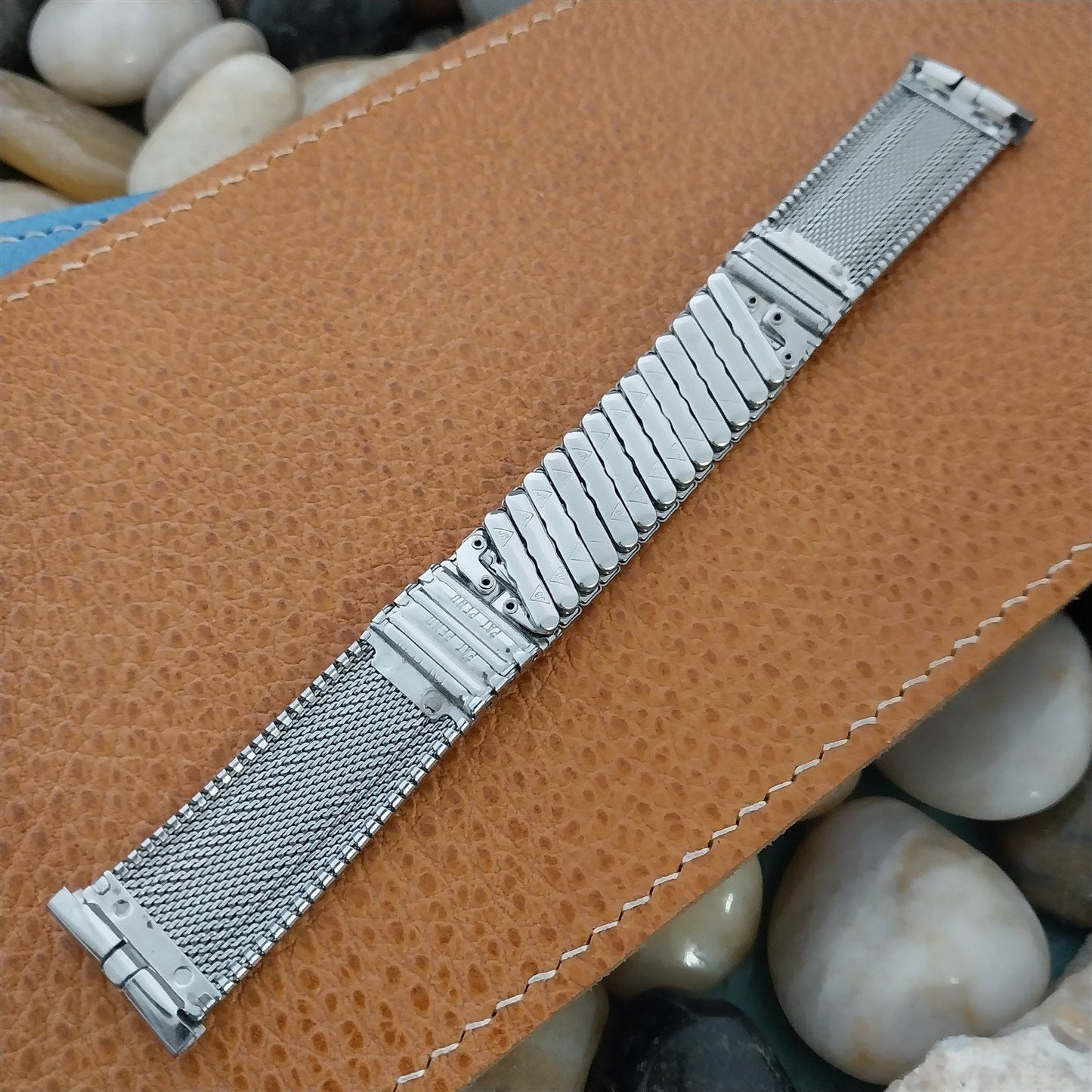 19mm 18mm Stainless Steel JB Champion nos mcm 1960s Unused Vintage Watch Band