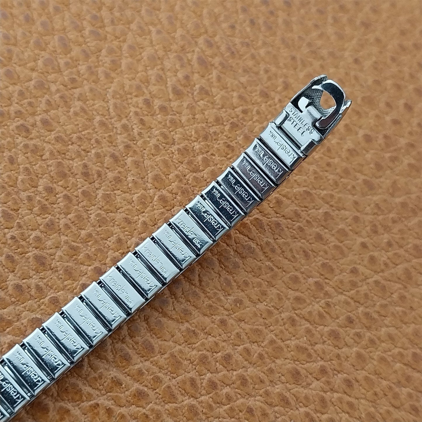 Vintage Stainless Steel Ladies Kreisler MCM Unused 1960s Cocktail Watch Band