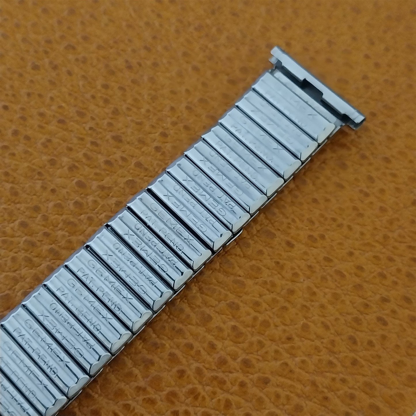 16mm 18mm 19mm Gemex USA Stainless Steel Expansion nos 1950s Vintage Watch Band