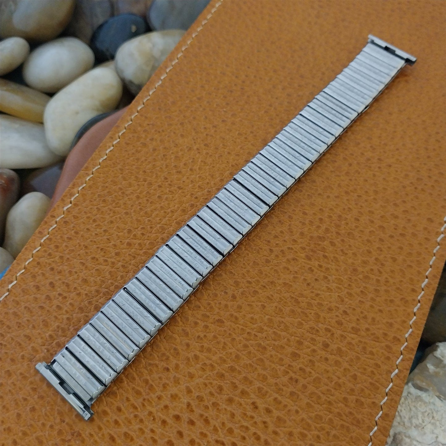 16mm 18mm 19mm Gemex USA Stainless Steel Expansion nos 1950s Vintage Watch Band