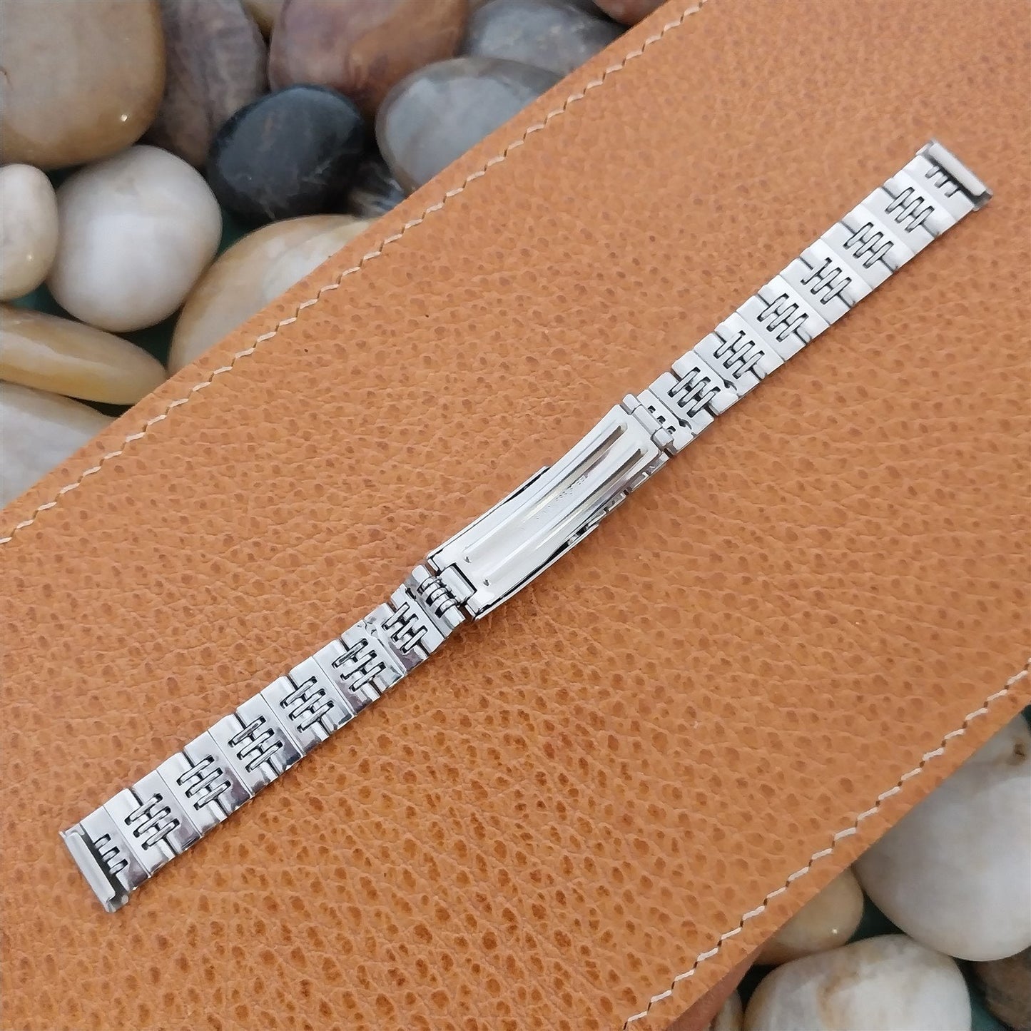 12.3mm Vintage 1970s-1980s Seiko Womens Stainless Steel Unused Watch Band