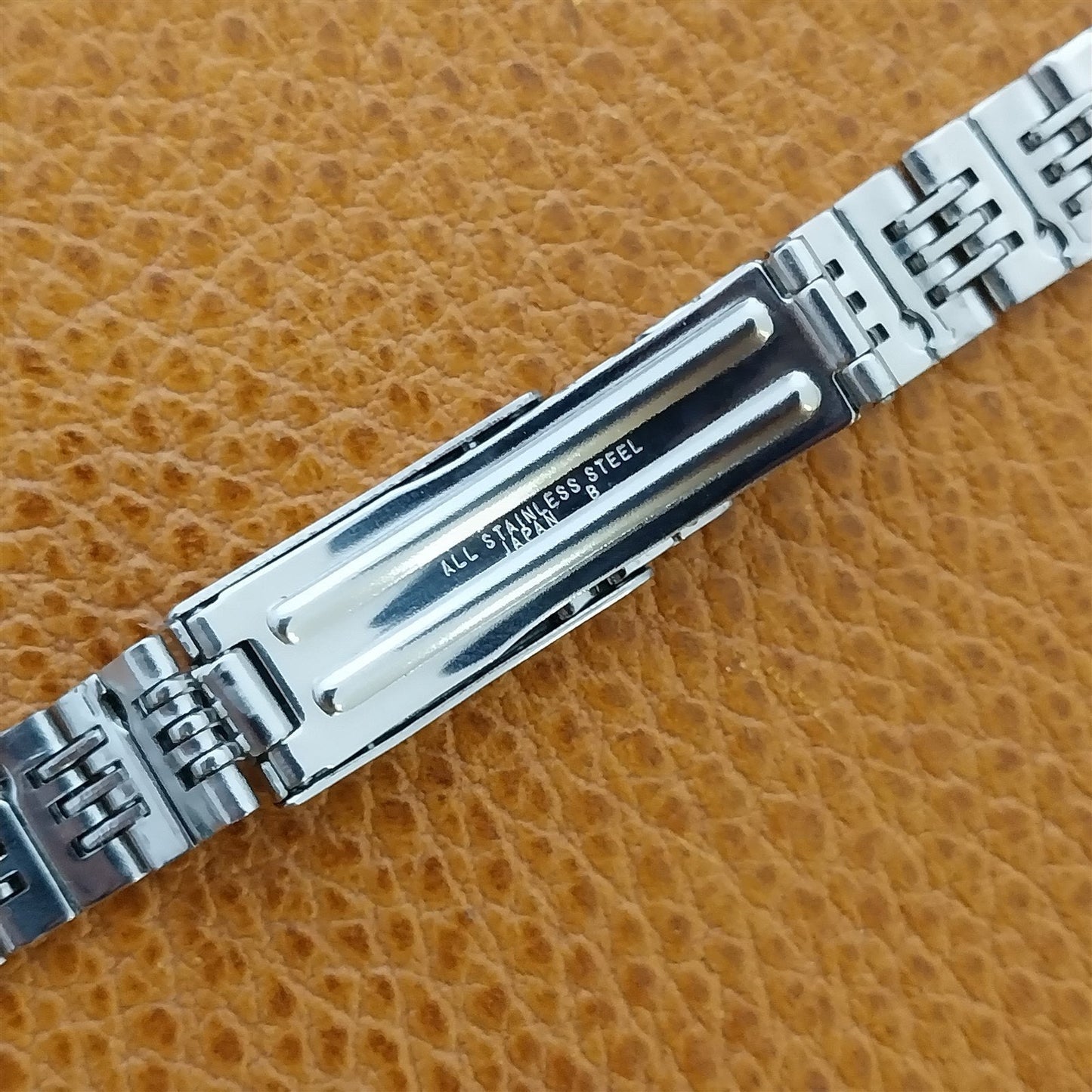 12.3mm Vintage 1970s-1980s Seiko Womens Stainless Steel Unused Watch Band