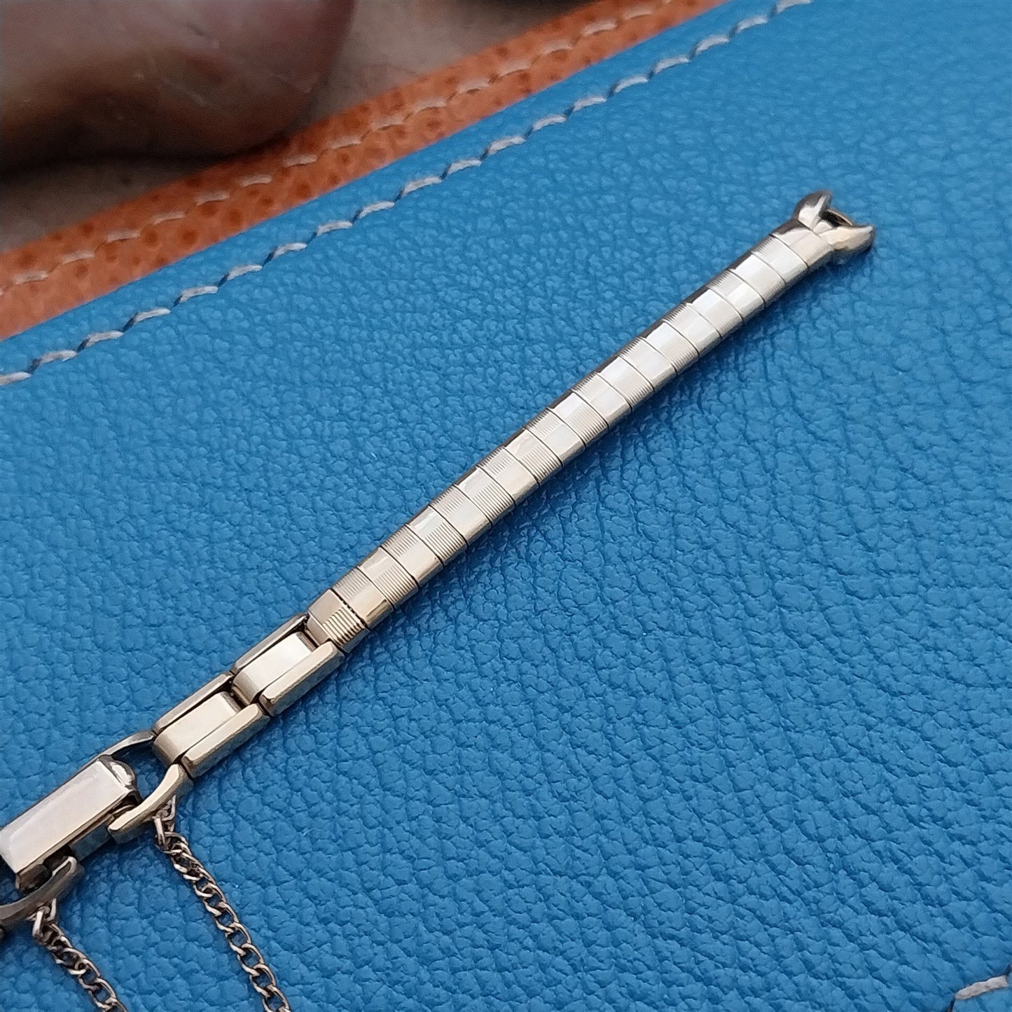 1960s Vintage Ladies 10k Gold-Fill Speidel Harlequin Unused Cocktail Watch Band