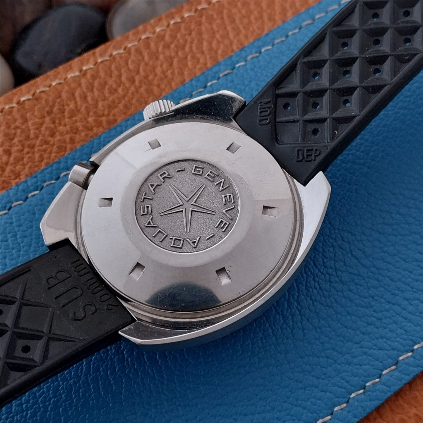 Original Aquastar Benthos 500 Vintage Diver Watch