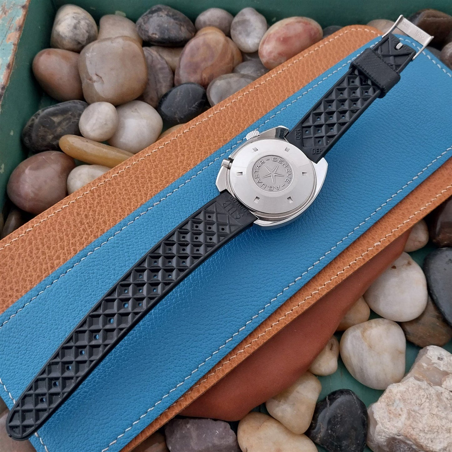 Original Aquastar Benthos 500 Vintage Diver Watch