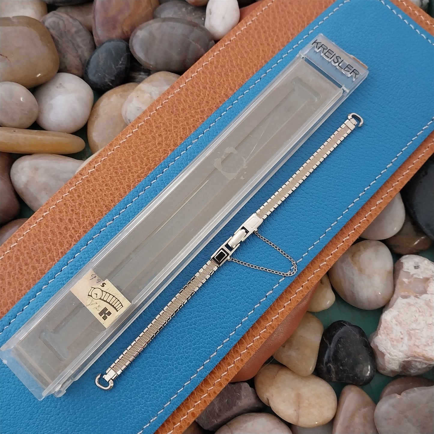 Vintage Kreisler Gold-Filled Ladies Mesh Unused 1960s Cocktail Watch Band