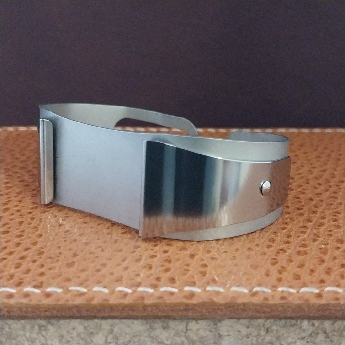 19mm 18mm Don Juan Service Model Stainless Steel Cuff Small Field Watch Band