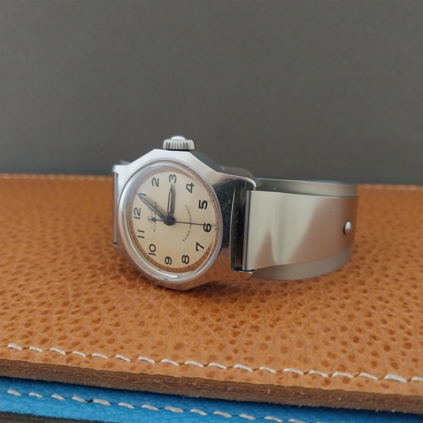 16mm 15mm Don Juan Service Model Stainless Steel Cuff Small Field Watch Band