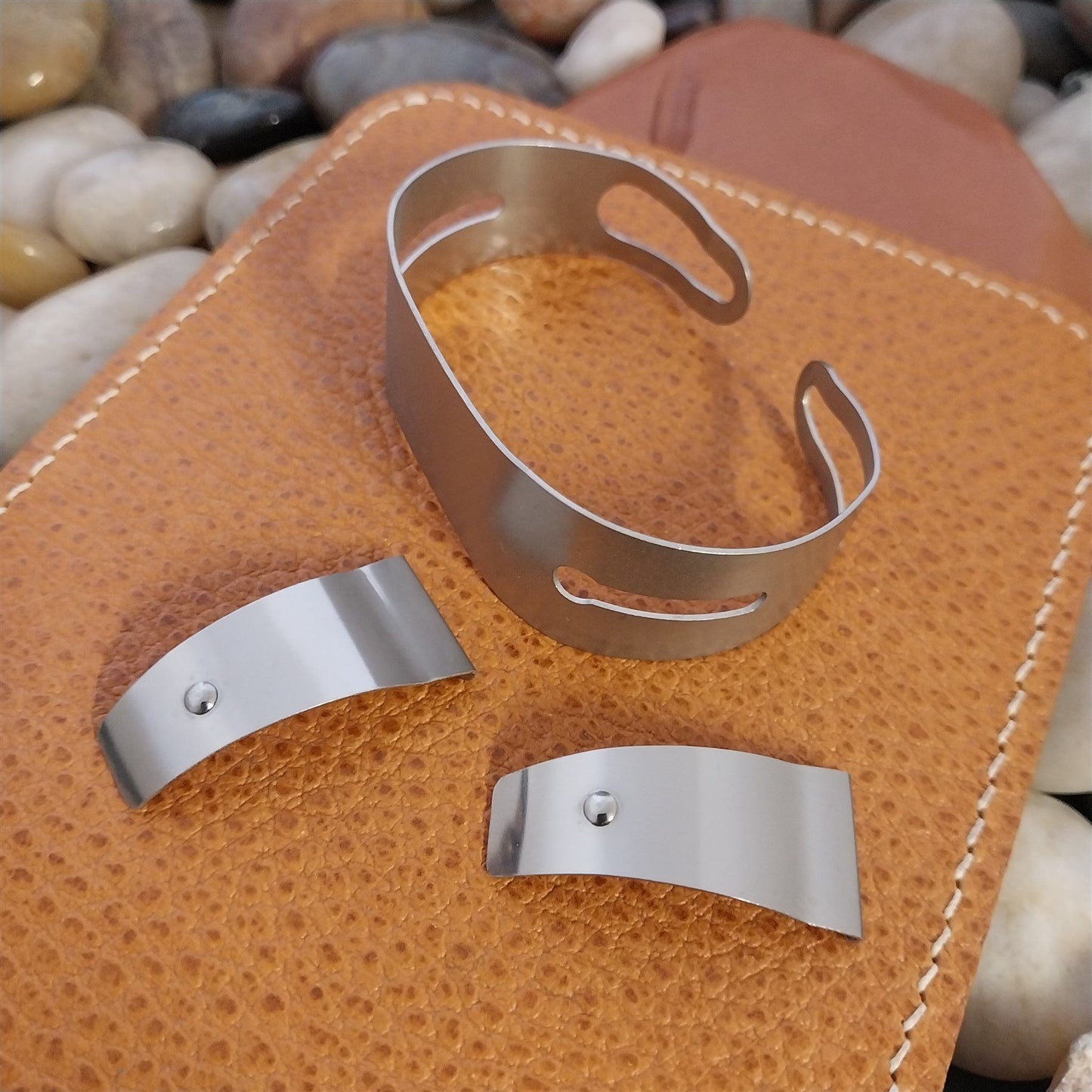 16mm 15mm Don Juan Service Model Stainless Steel Cuff Small Field Watch Band