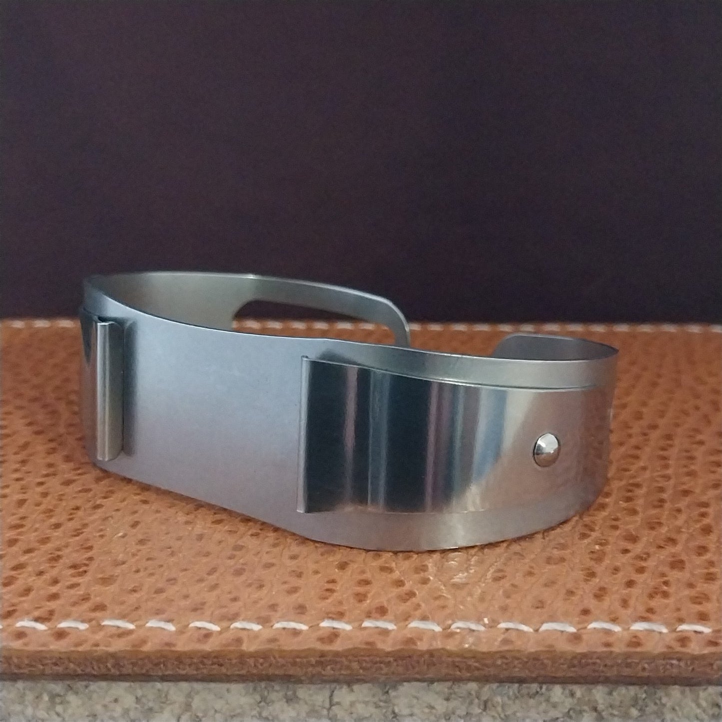 16mm 15mm Don Juan Stainless Steel Service Model Cuff Medium Field Watch Band