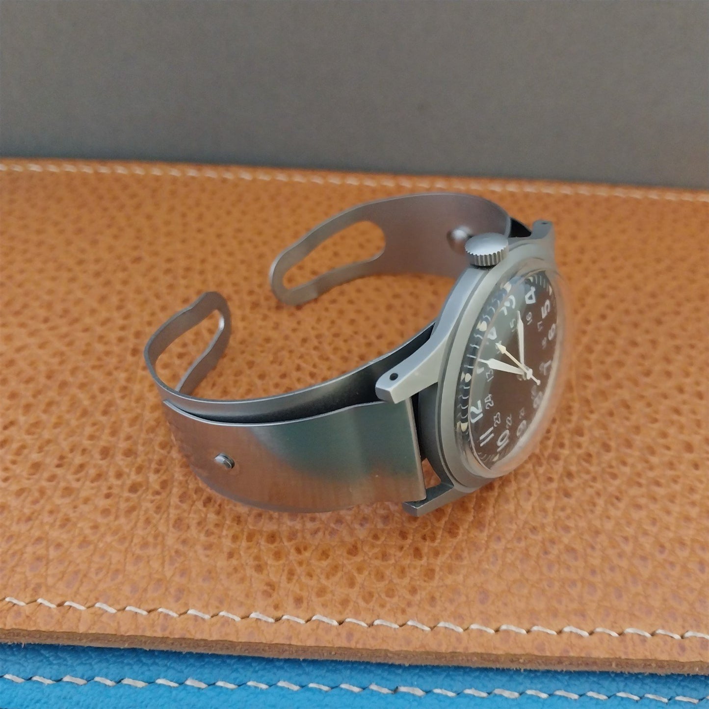 17mm 16mm Don Juan Stainless Steel Service Model Cuff Small Field Watch Band