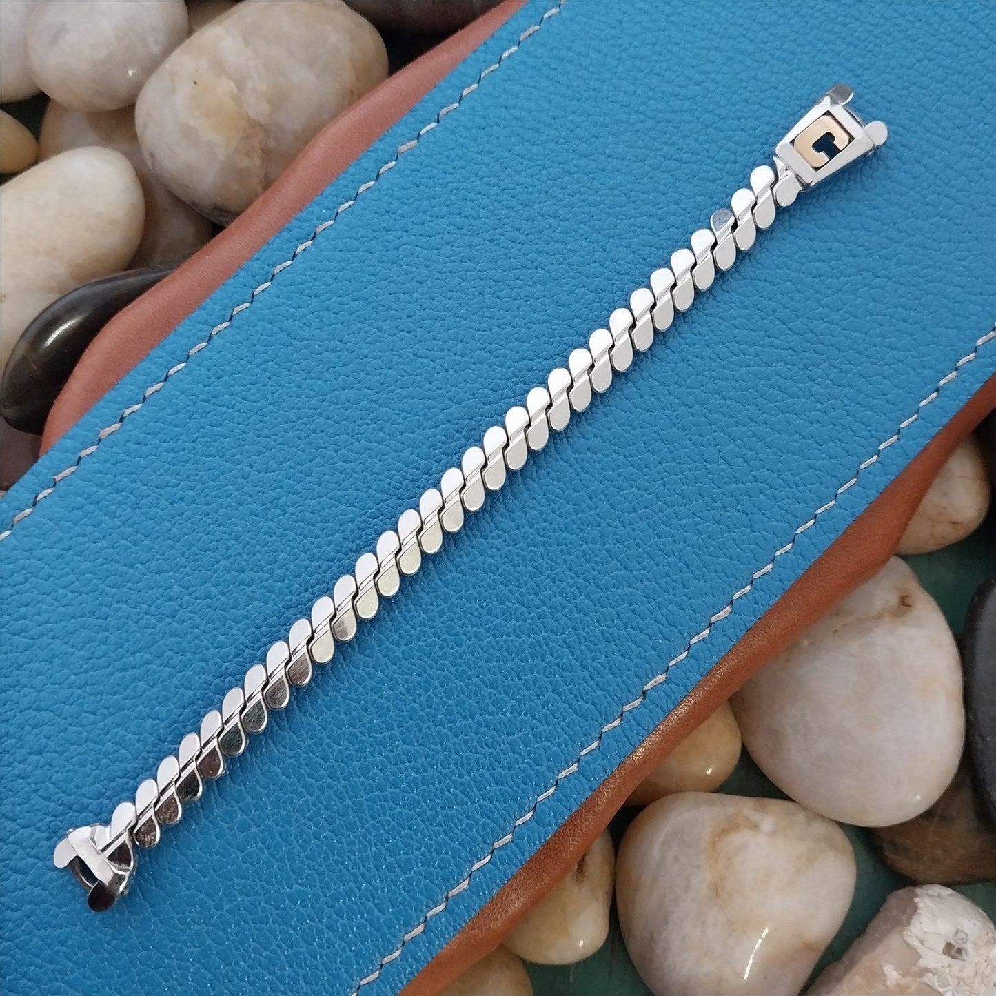 Kreisler Your Signet 12k White Gold-Filled Ladies 1950s-1960s Vintage Watch Band