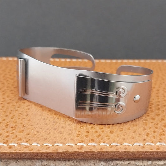 17mm 16mm Don Juan Stainless Steel Guardsman Cuff Medium Watch Band