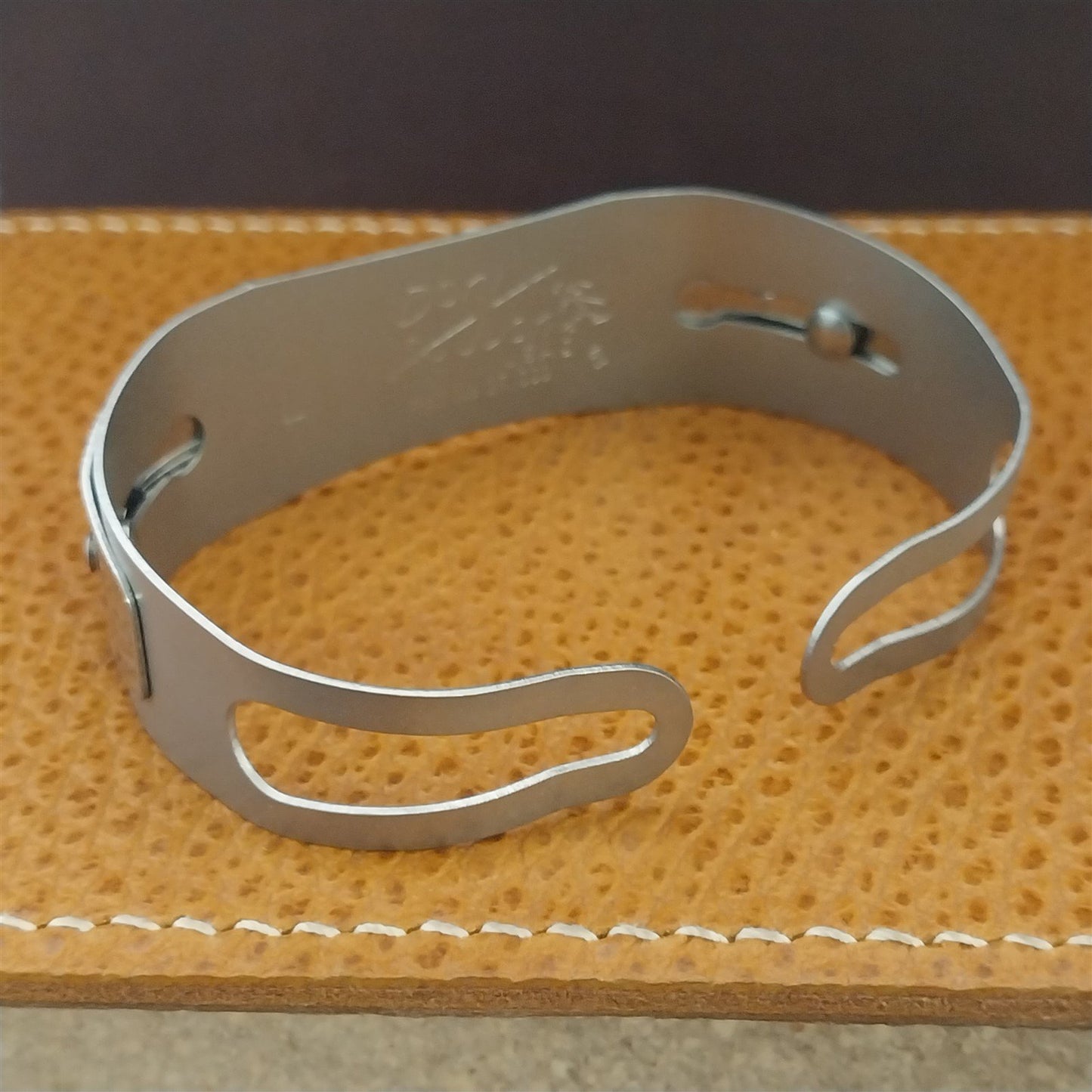 17mm 16mm Don Juan Guardsman Deco Stainless Steel Cuff Large Field Watch Band