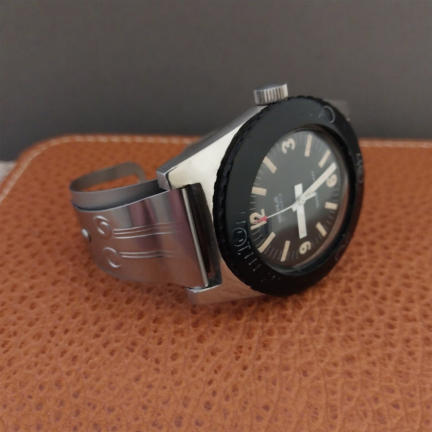 19mm 18mm Don Juan Deco Guardsman Stainless Steel Cuff Small Field Watch Band