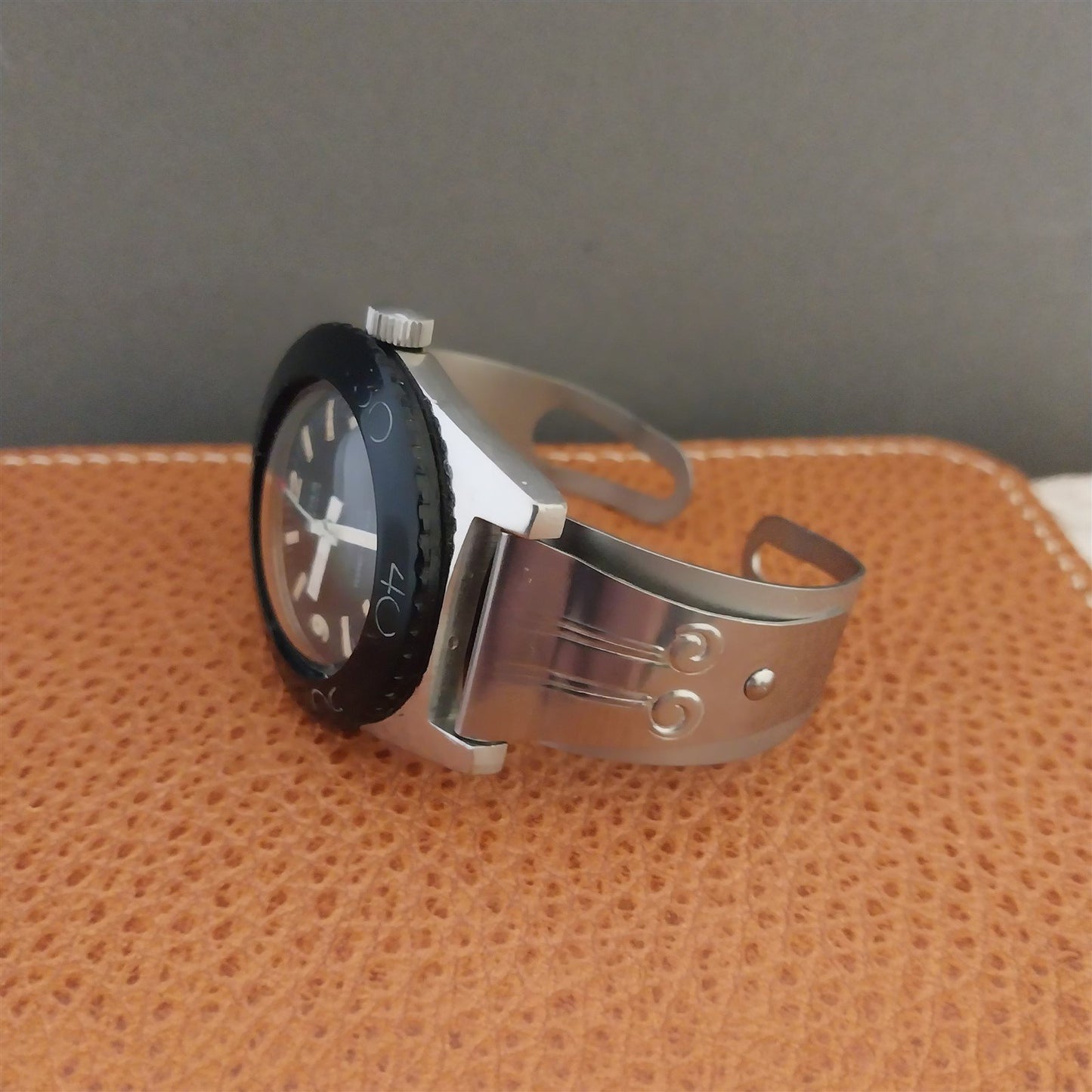 19mm 18mm Don Juan Deco Guardsman Stainless Steel Cuff Small Field Watch Band