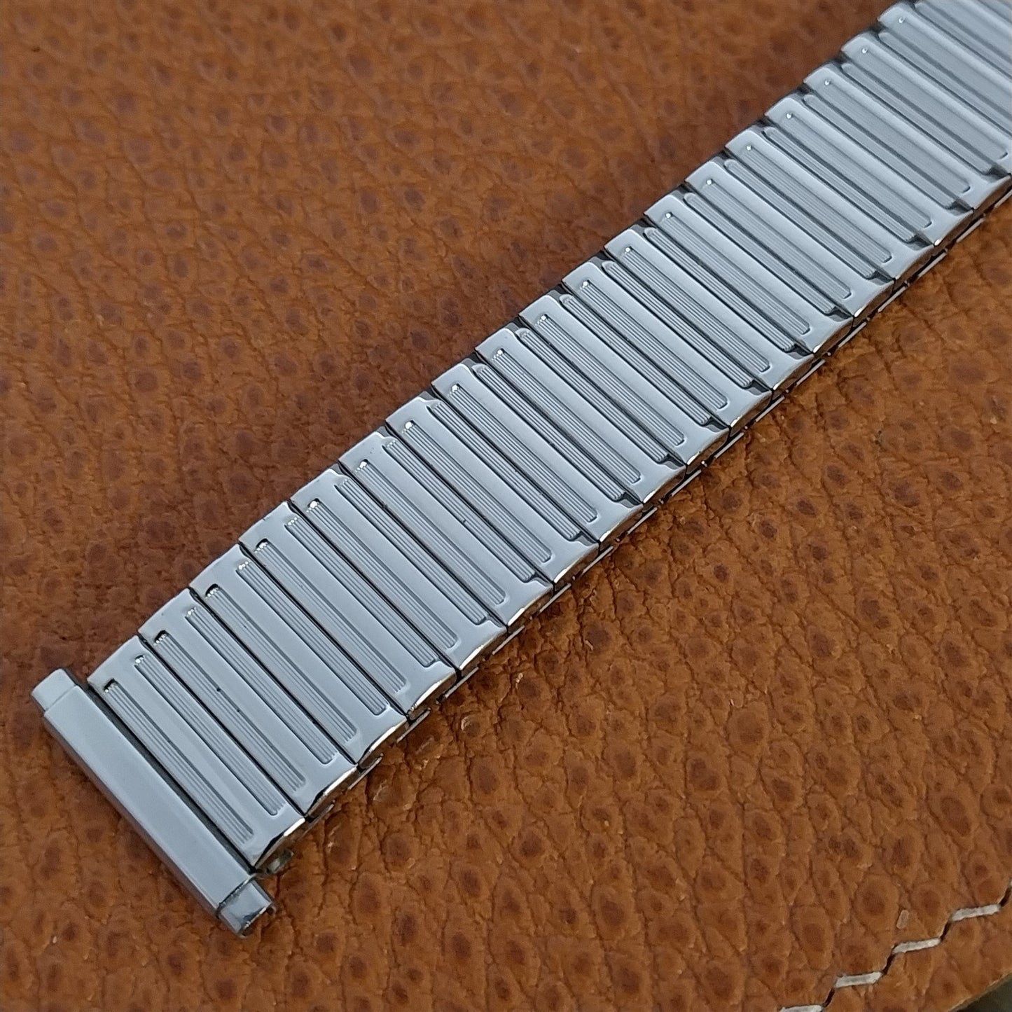 19mm 18mm 16mm Speidel Stainless Steel 1970s Expansion nos Vintage Watch Band