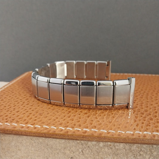 Vintage 18mm 17mm Kiefer Cadman Stainless Steel Wire Lug nos Unused Watch Band