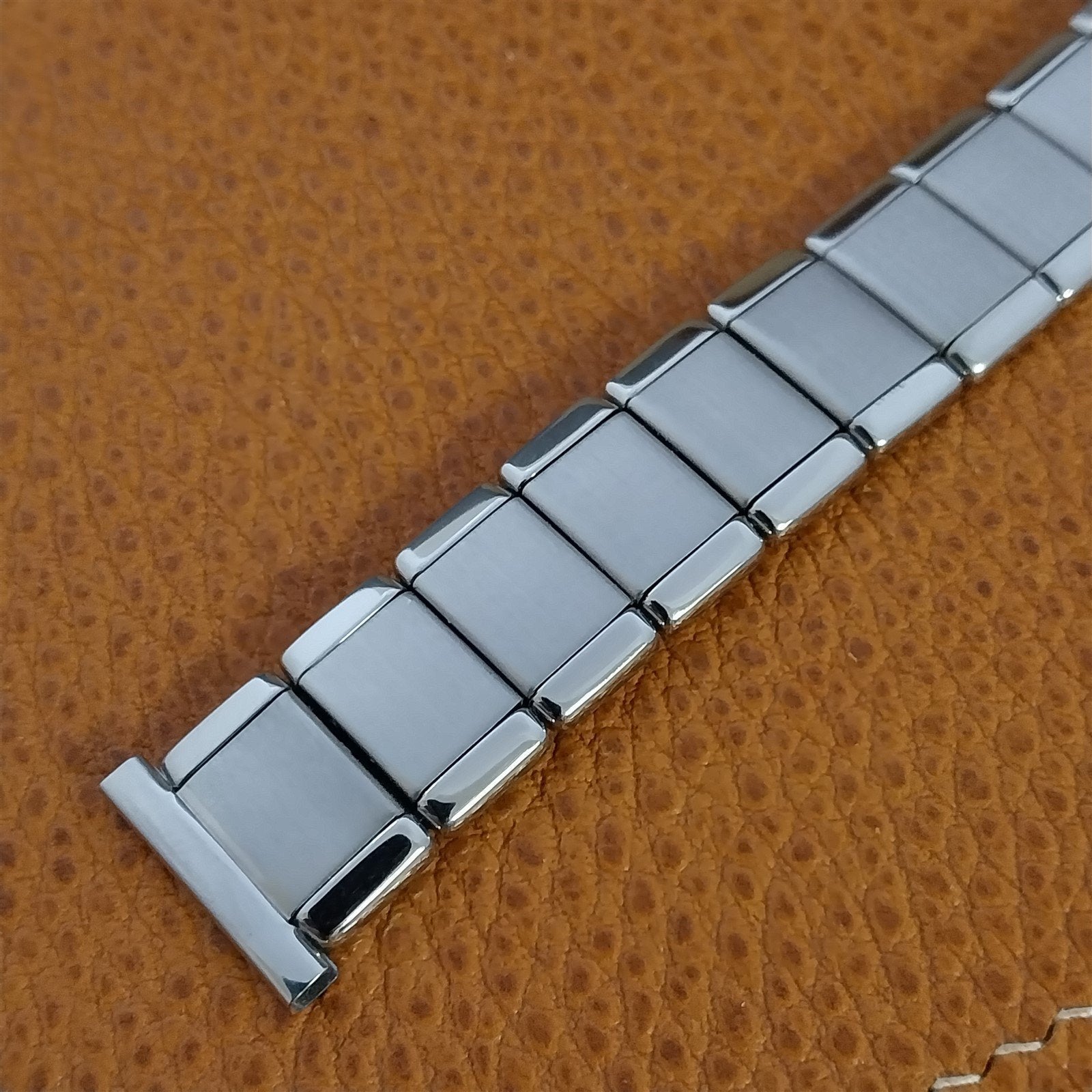 Vintage 18mm 17mm Kiefer Cadman Stainless Steel Wire Lug nos Unused Watch Band