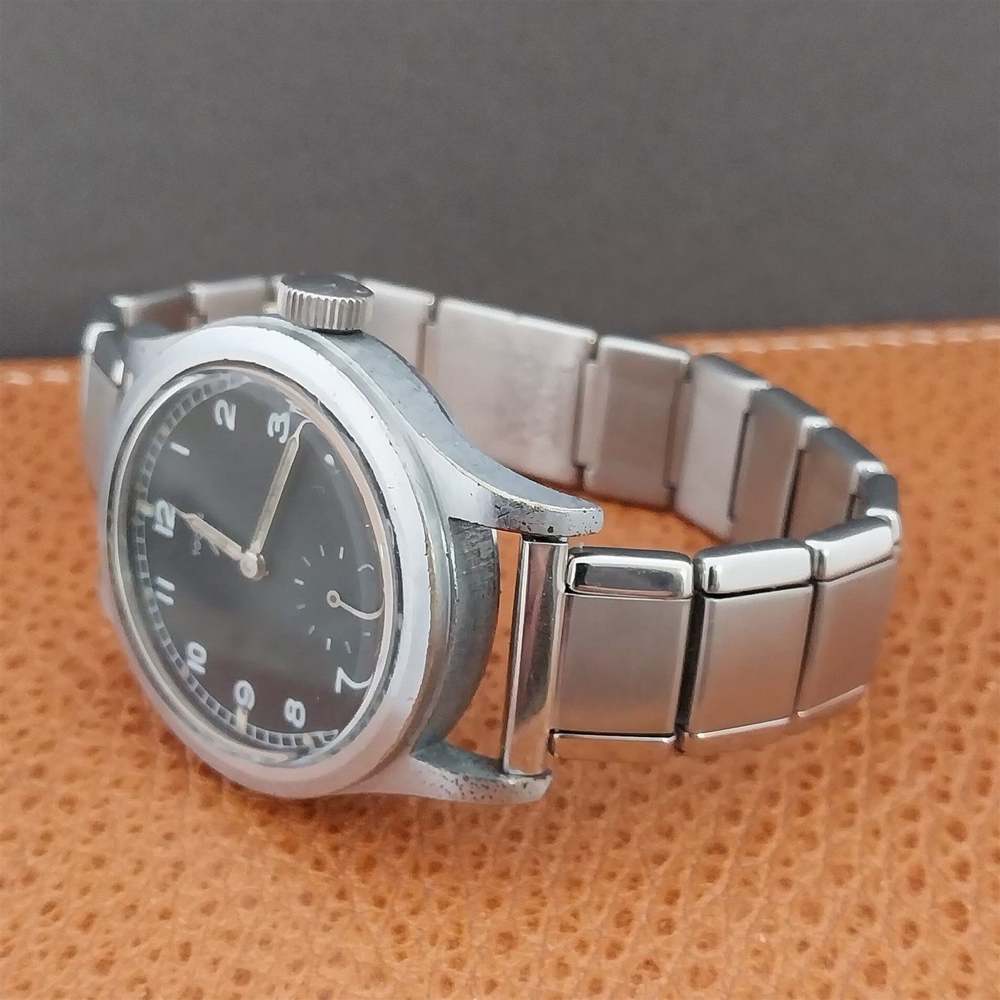 Vintage 18mm 17mm Kiefer Cadman Stainless Steel Wire Lug nos Unused Watch Band