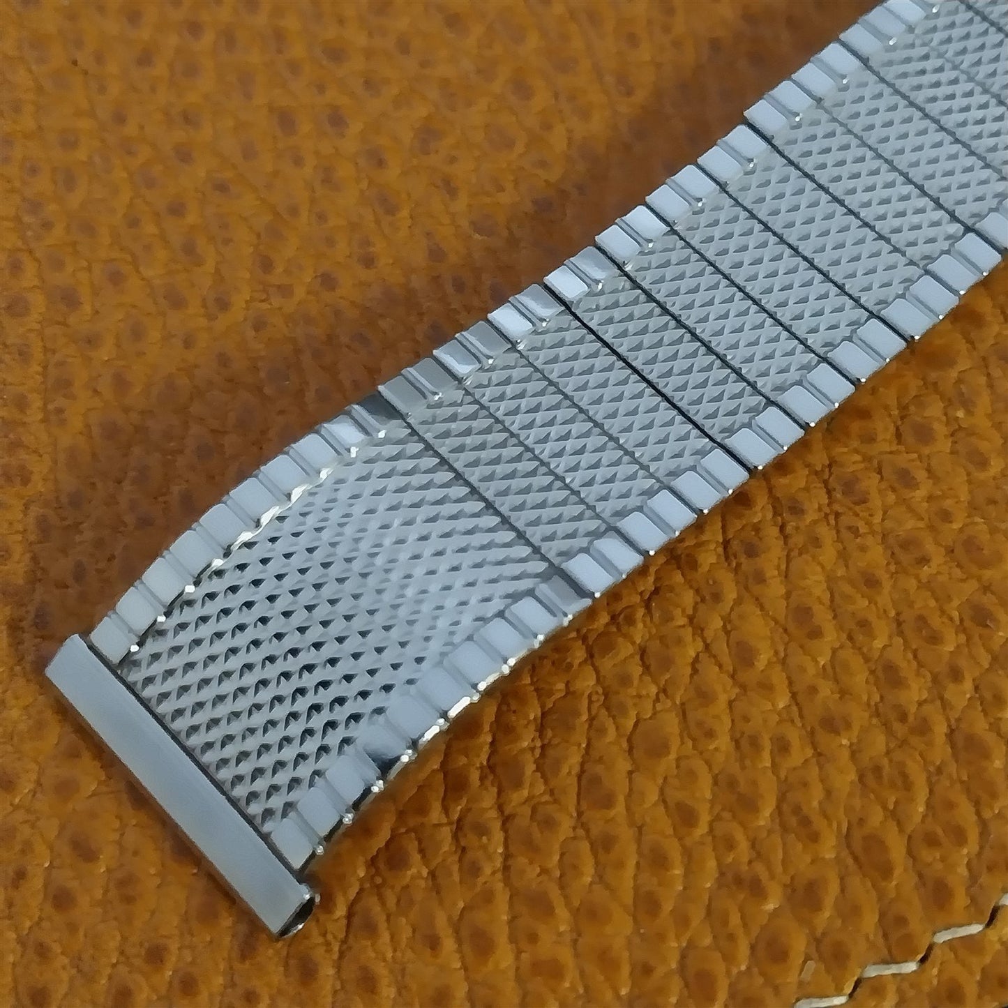 Vintage 19mm 18mm 17.2mm Gemex 1950s Stainless Steel Unused MCM Watch Band