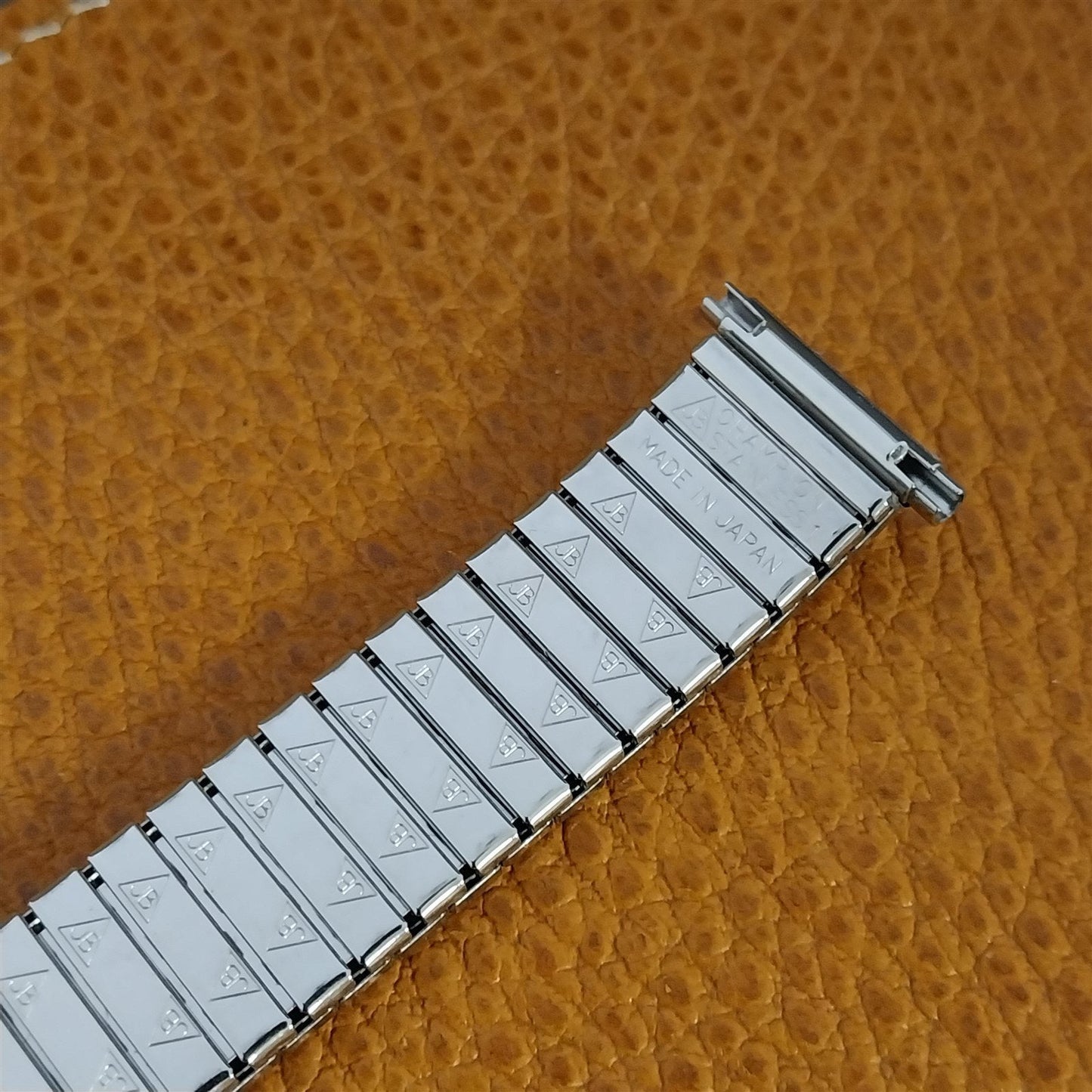16mm 18mm 19mm JB Champion Stainless Steel nos unused 1970s Vintage Watch Band