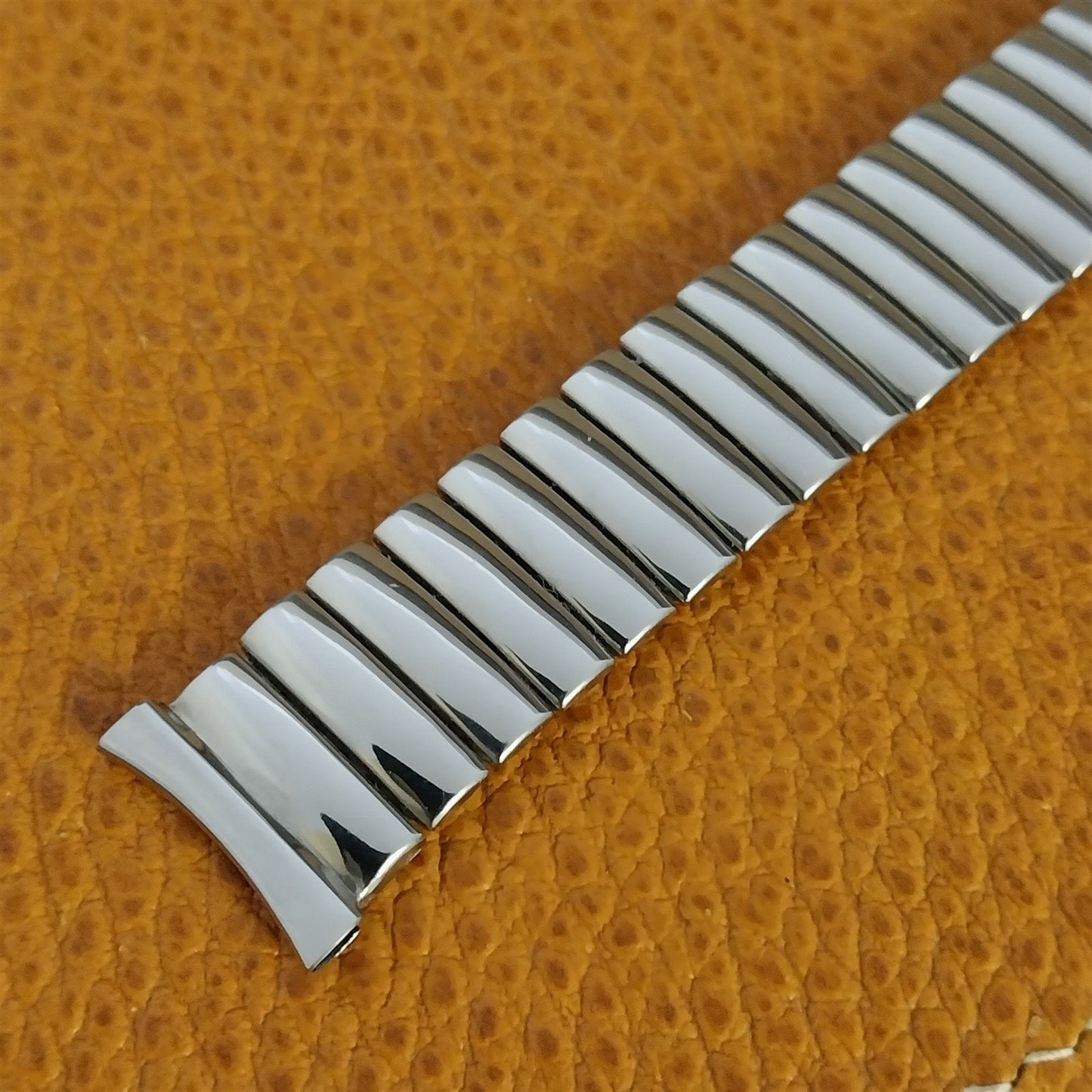 1950s Stainless Steel Expansion Vintage Watch Band 16mm 18mm 19mm Foster USA