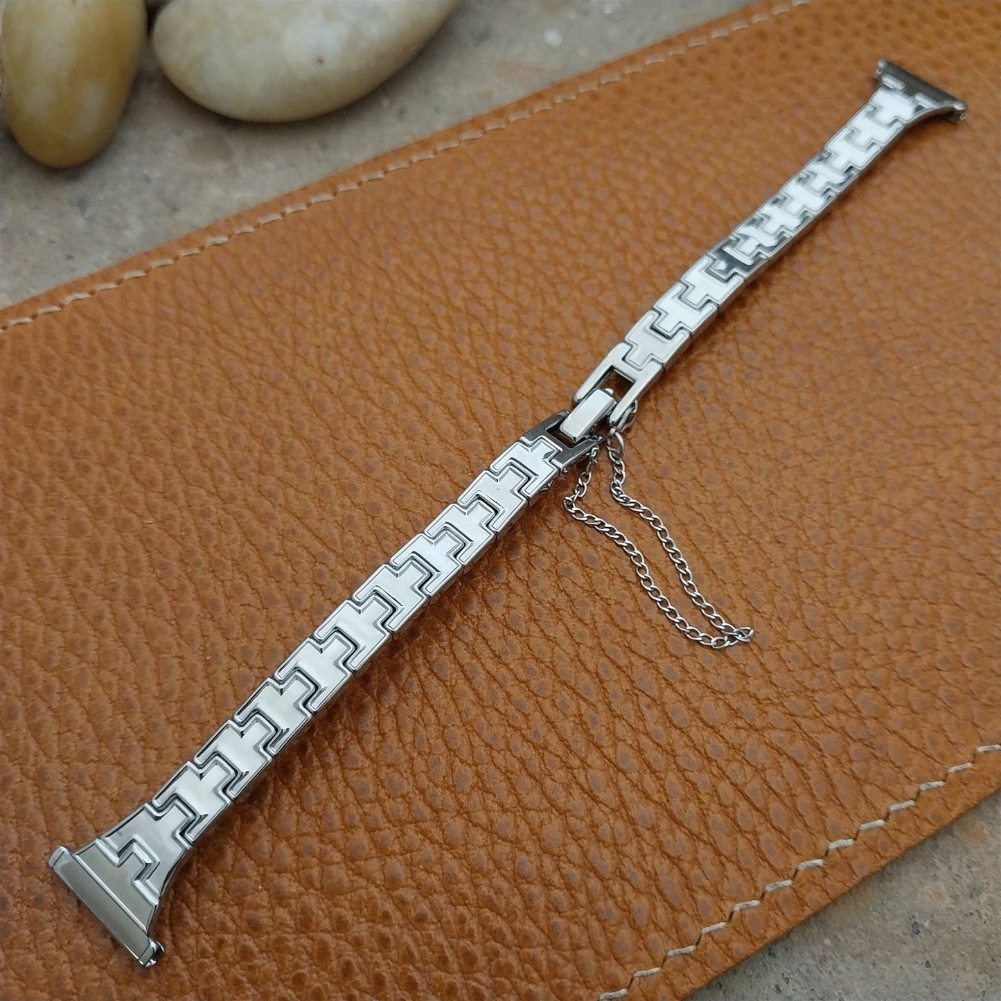 11mm Kestenmade Ladies Stainless Steel 1960s-1970s Unused nos Vintage Watch Band