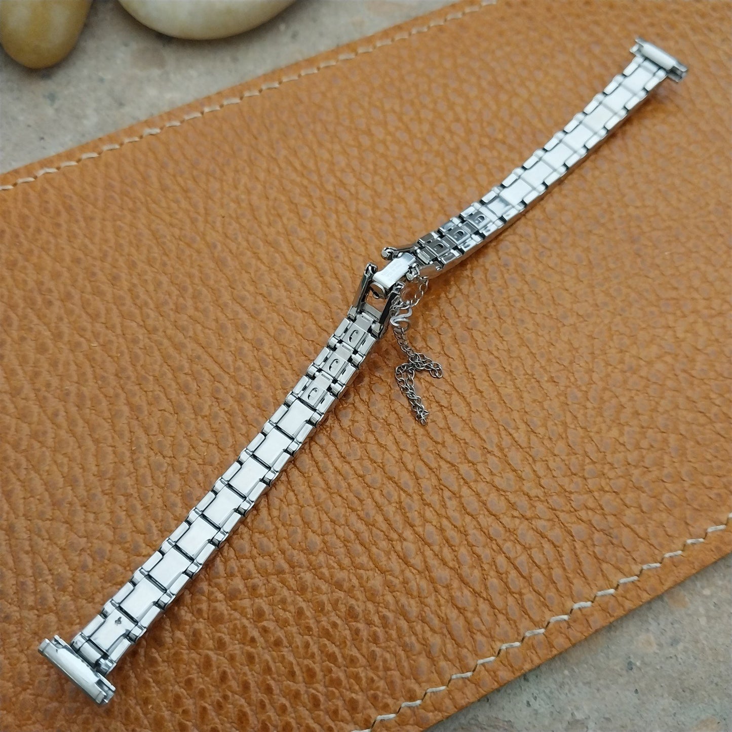 11mm Kestenmade Ladies Stainless Steel 1960s-1970s Unused nos Vintage Watch Band