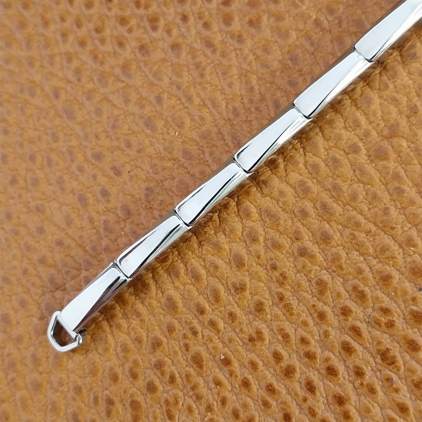 Ladies 1950s 10k White Gold-Fill Hadley Sorority Unused Vintage Watch Band