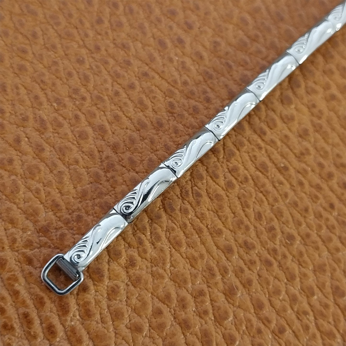 Ladies 1950s Vintage 10k White Gold-Fill Hadley Classic Unused Watch Band