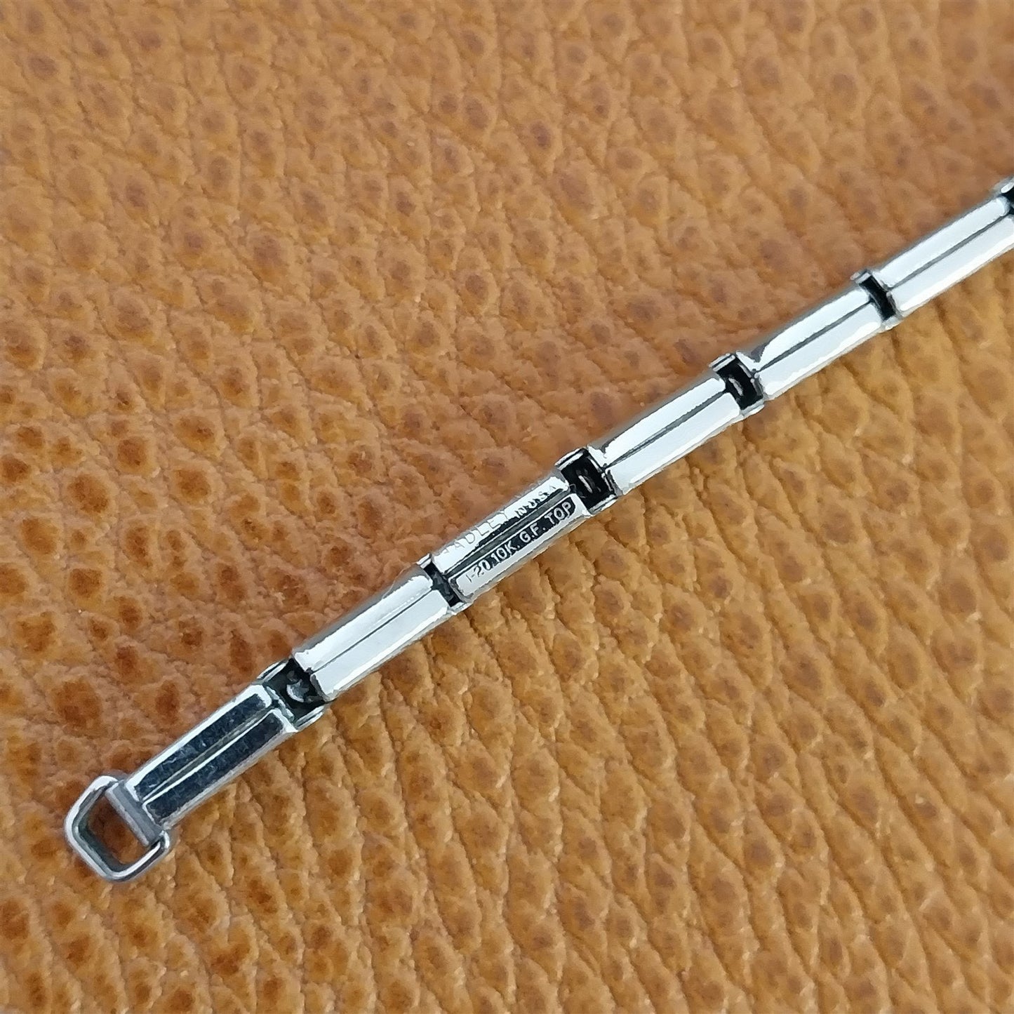 Ladies 1950s Vintage 10k White Gold-Fill Hadley Classic Unused Watch Band