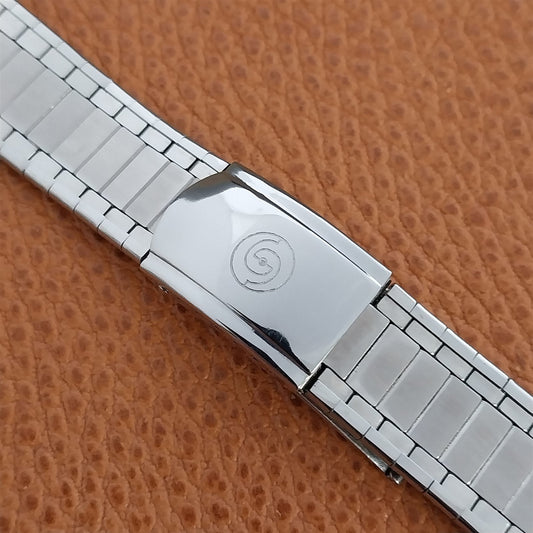 Vintage Wyler Dynawind Swiss Stainless Steel 17.2mm Unused Classic Watch Band