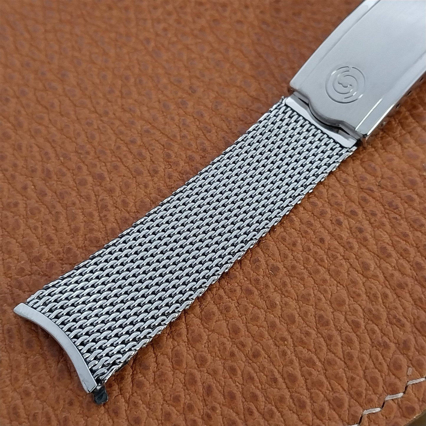 Wyler Stainless Steel Mesh 1960s Vintage 17.2mm JB Champion Unused Watch Band