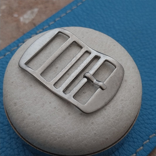 18mm Stainless Steel Buckle for Nylon Perlon Single Pass Vintage Watch Band