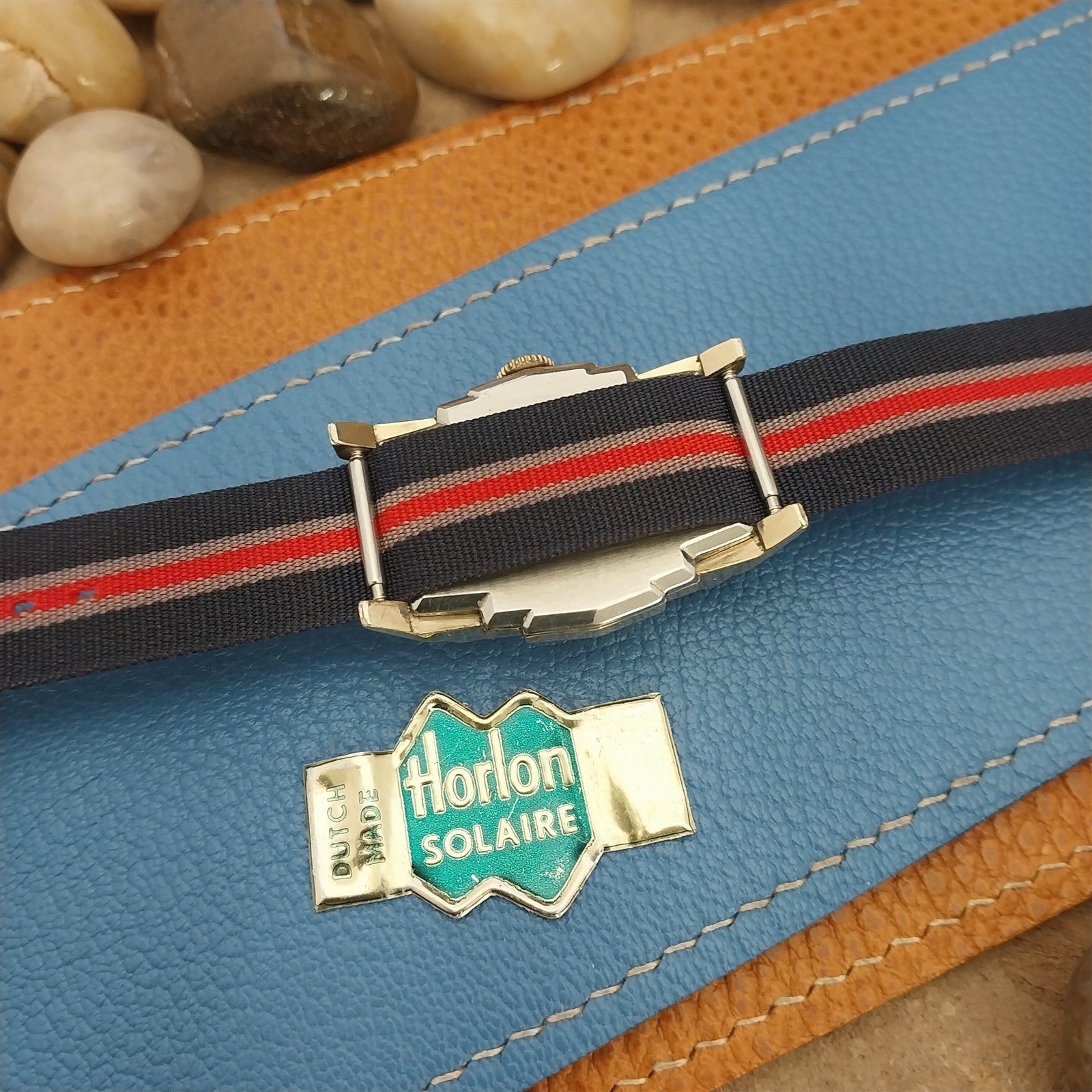 Vintage 16mm 1960s Reversible Perlon Classic Single Pass NOS Unused Watch Band