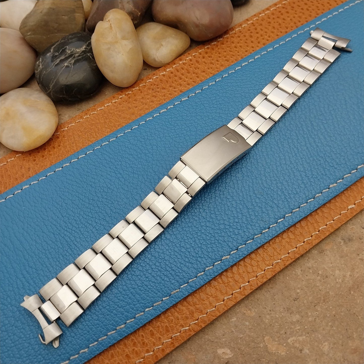 17mm Pulsar Stainless Steel NOS Unused Vintage Watch Band