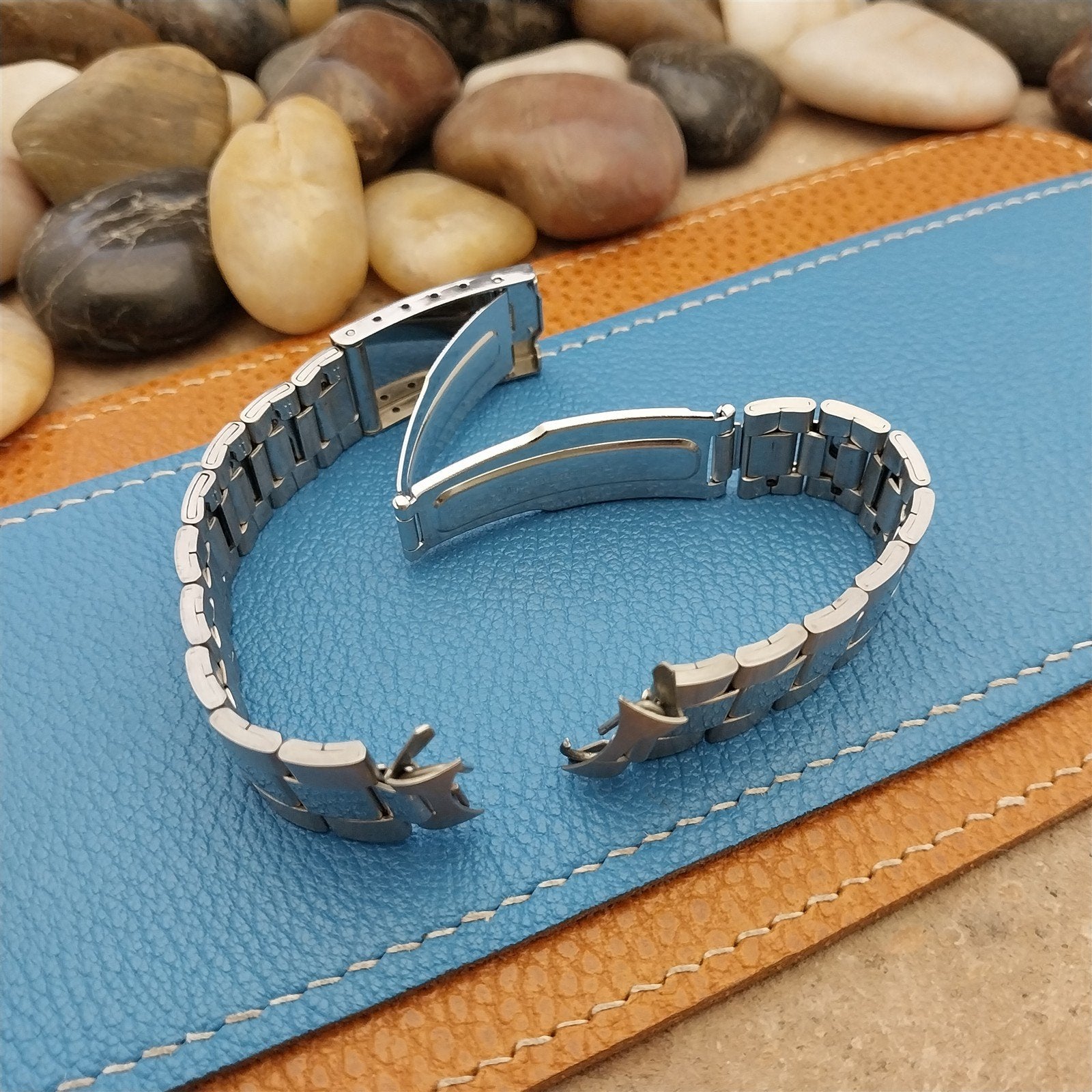 17mm Pulsar Stainless Steel NOS Unused Vintage Watch Band