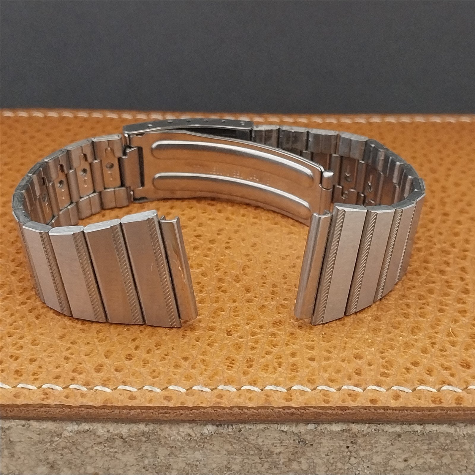 Vintage Seiko B1338 20mm Stainless Steel Japan B Unused Watch Band