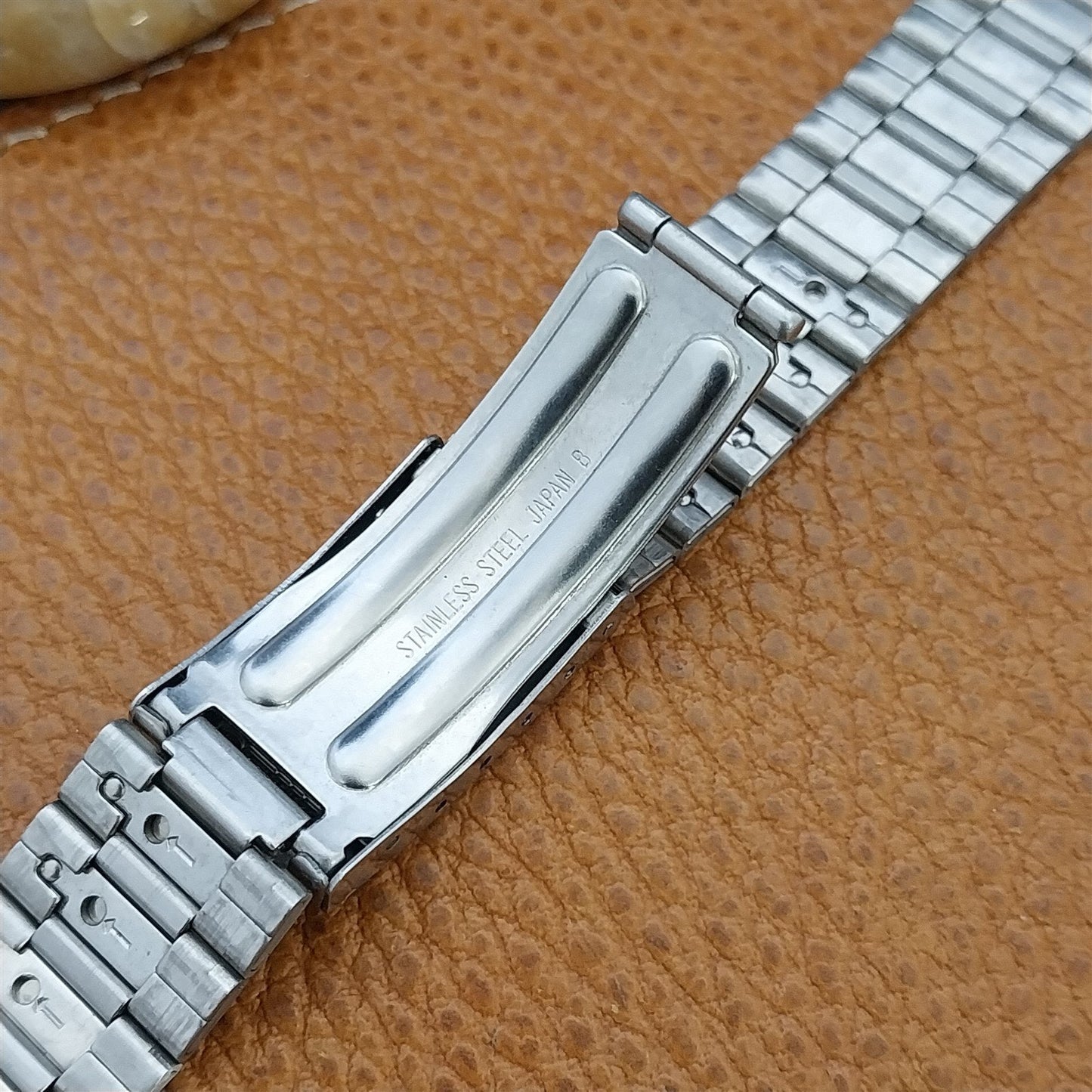 Vintage Seiko B1338 20mm Stainless Steel Japan B Unused Watch Band