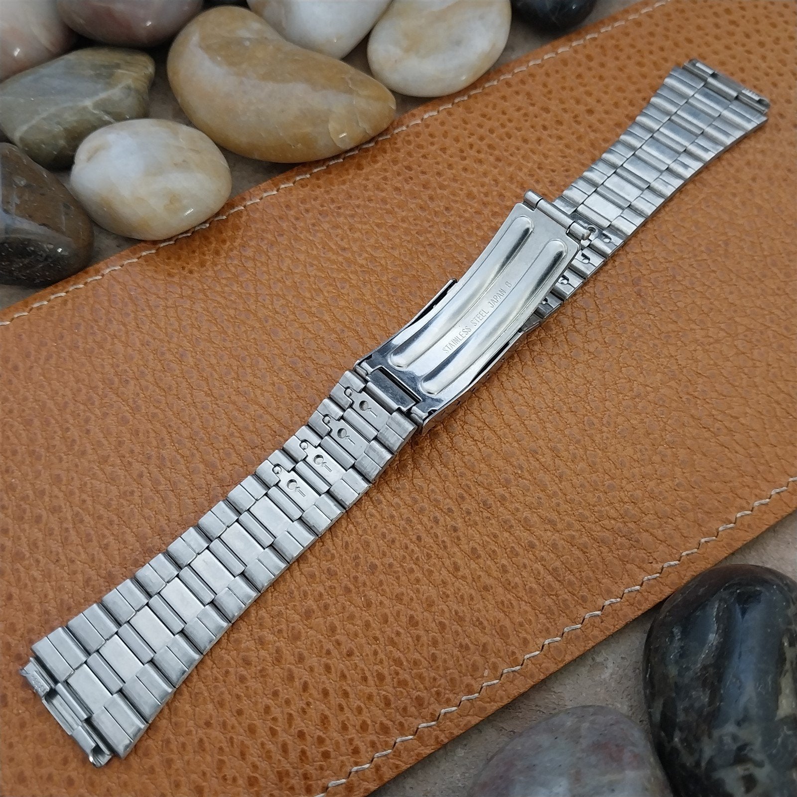 Vintage Seiko B1338 20mm Stainless Steel Japan B Unused Watch Band
