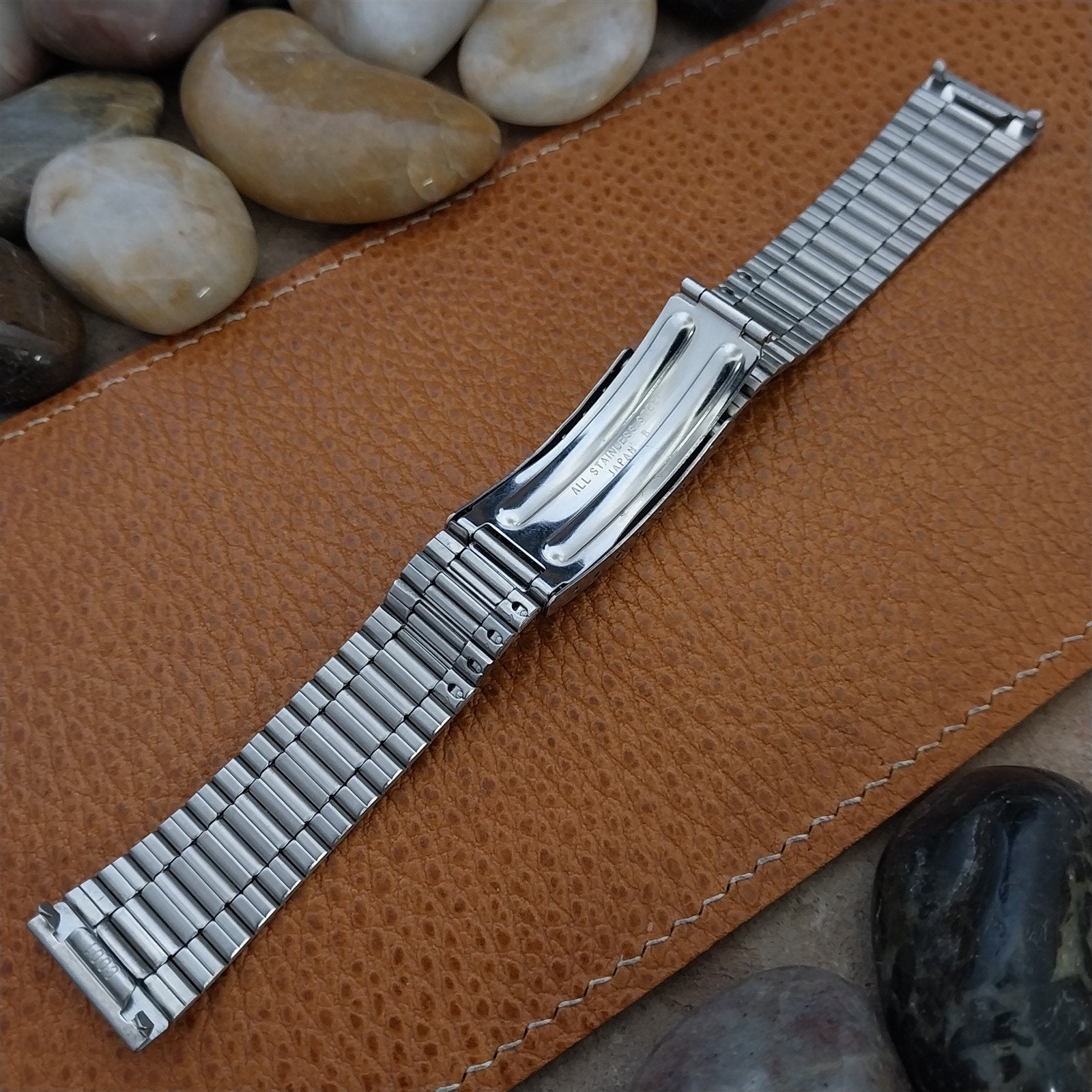 19mm Seiko Quartz SQ Japan Stainless Steel Unused Vintage Watch Band
