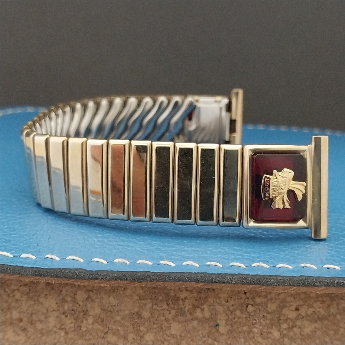 1950s Vintage LOOM Moose Fraternal Gold-Filled Classic 1950s Unused Watch Band