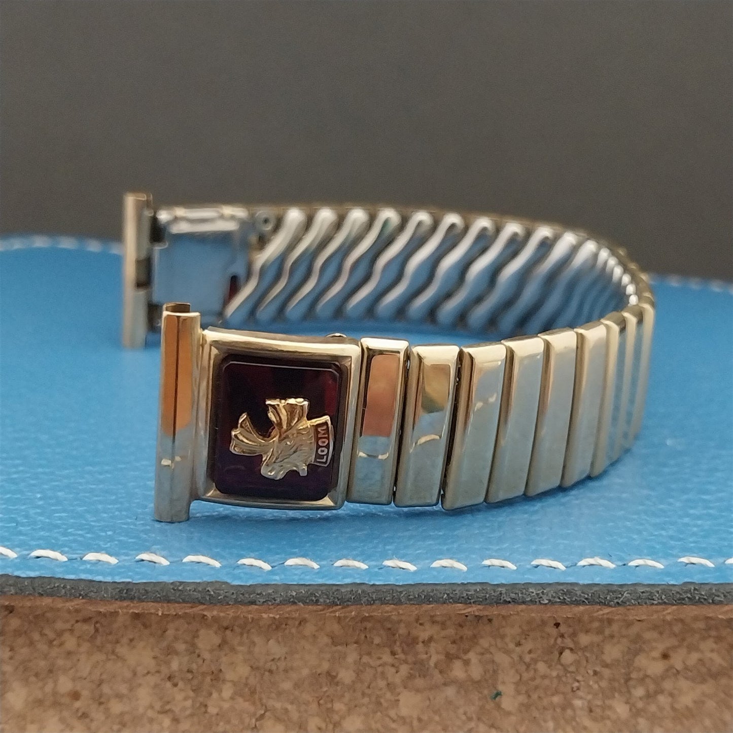 1950s Vintage LOOM Moose Fraternal Gold-Filled Classic 1950s Unused Watch Band